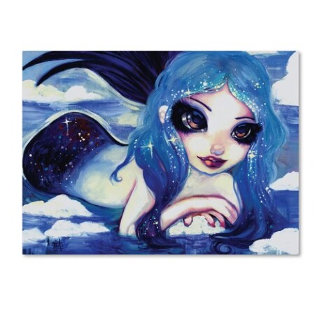 Natasha Wescoat 'Ice Mermaid' Canvas Art,24x32